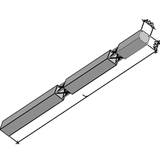Колонны для сборно-монолитных каркасов многоэтажных зданий.