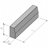 Камни бетонные и железобетонные бортовые