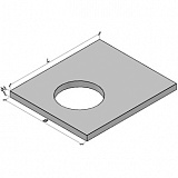 Плиты с отверстием